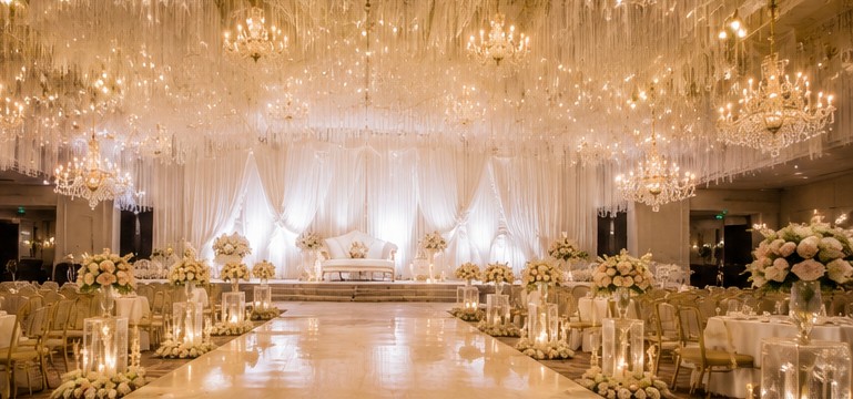 Indicative grand hall decor style
